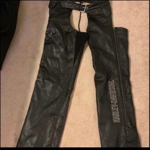 Harley Davidson leather chaps